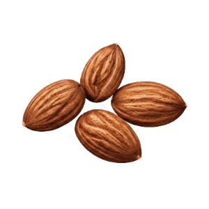 Almendra tostada